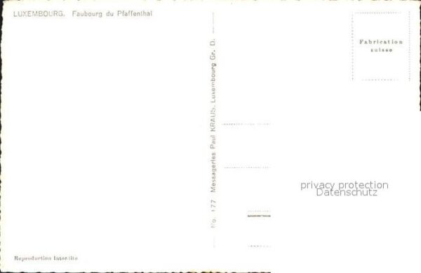 LUXEMBOURG  Luxemburg Faubourg du Pfaffenthal – Bild 2