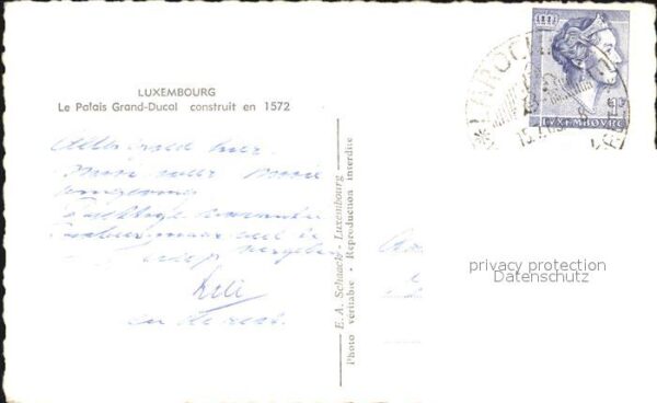 LUXEMBOURG  Luxemburg Palais Grand-Ducal – Bild 2