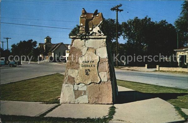 Dalhart Empty Saddles Monument