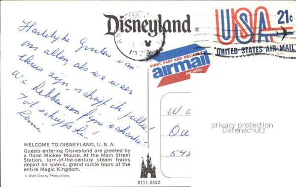 Disneyland California Main Street Station – Bild 2