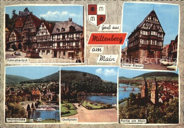 Miltenberg Main Hotel Riesen Mainpartie Golf Schnatterl