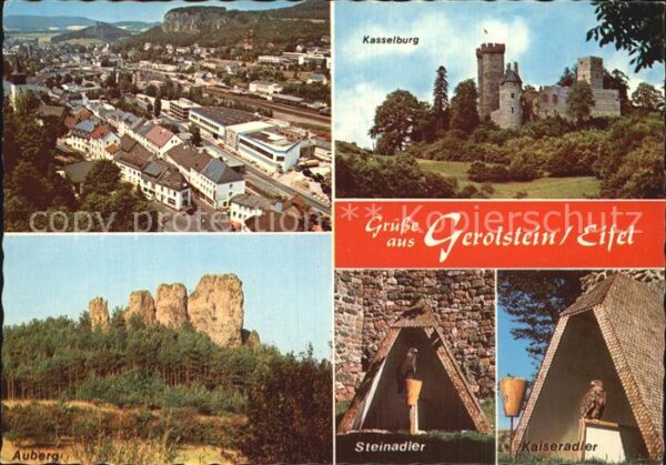 Gerolstein Kasselburg Steinadler Kaiseradler Auber