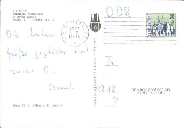 Praha Prahy Prague Plzenska Restaurace – Bild 2