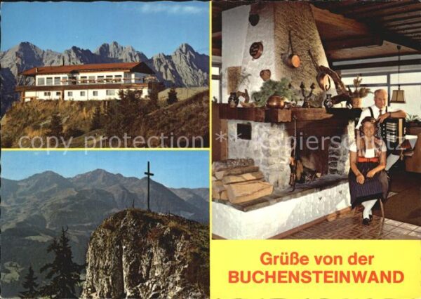 Buchensteinwand Alpengasthof Clemens und Magda Frank