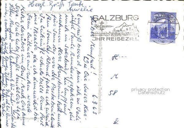 Salzburg Oesterreich Neues Festspielhaus und Burg – Bild 2