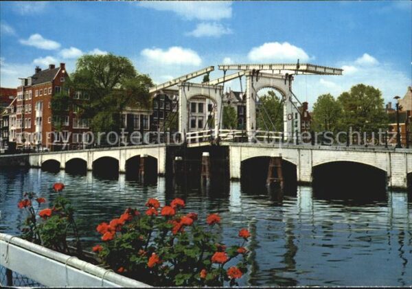 Amsterdam Niederlande Magere Brug Ziehbrücke