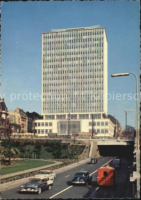 Bruxelles Bruessel Hochhaus der sozialen Fürsorge