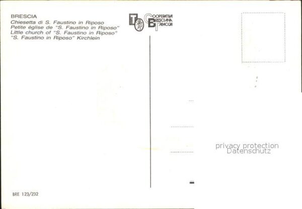 Brescia Chiesetta di S. Faustino in Riposo – Bild 2