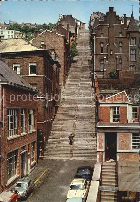 Liege Luettich Treppen on Bueren