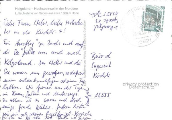 Helgoland Fliegeraufnahme von Süden – Bild 2