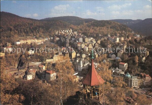 Karlovy Vary Fliegeraufnahme