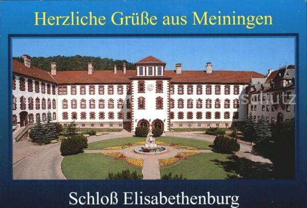Meiningen Thueringen Schloß Elisabethenburg