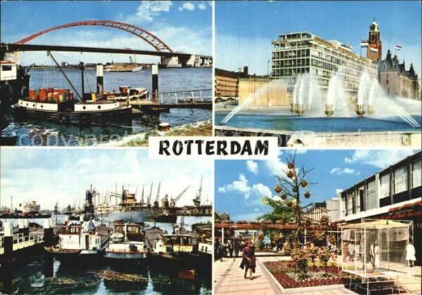 Rotterdam Hafen Brücke