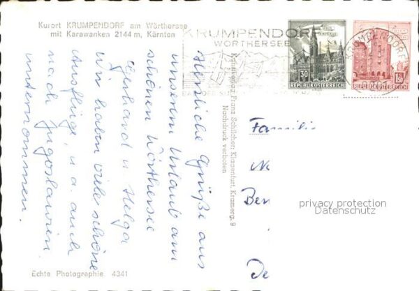 Krumpendorf Woerthersee mit Karawanken – Bild 2