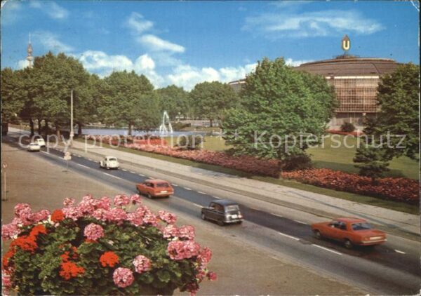 Dortmund Westfalenhalle und Fernsehturm