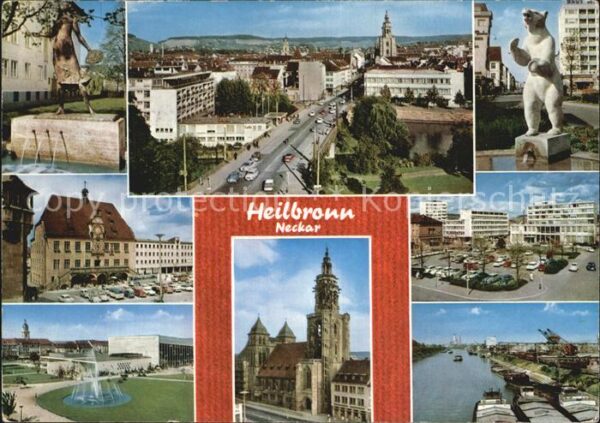 Heilbronn Neckar Ortspartien Bär Hafen