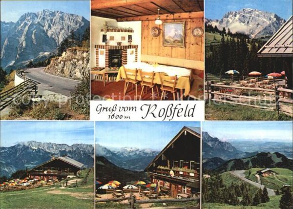 Oberau Berchtesgaden Roßfeld Berghütte
