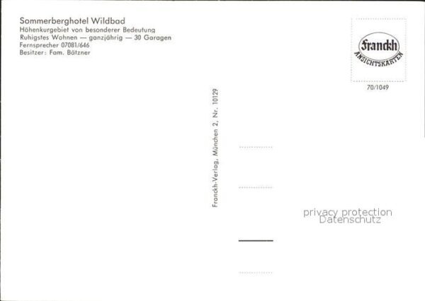 Wildbad Kreuth Sommerberghotel – Bild 2