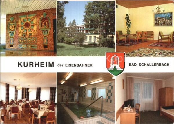 Bad Schallerbach Kurheim der Eisenbahner