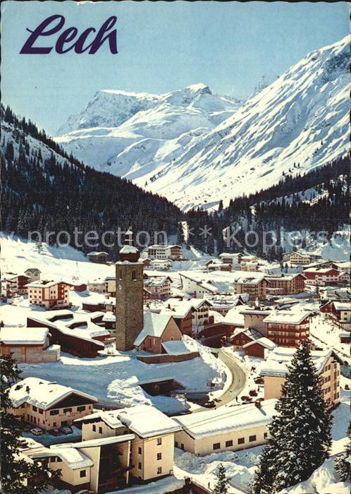 Lech Vorarlberg mit Hasenfluh