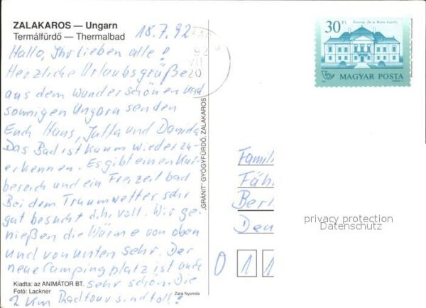 Zalakaros Thermalbad – Bild 2