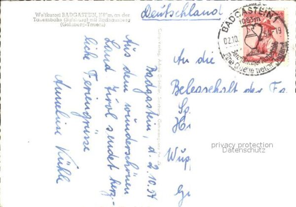 Bad Gastein Tauernbahn mit Radhausberg – Bild 2
