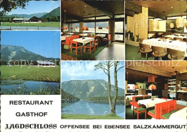 Ebensee Oberoesterreich Restaurant Gasthaus Jagdschloß Offensee