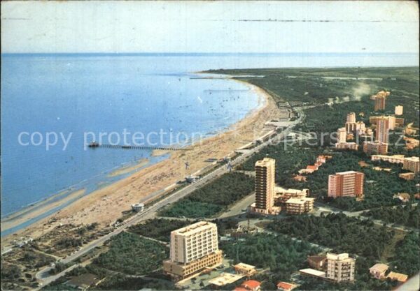 Lignano Pineta Fliegeraufnahme