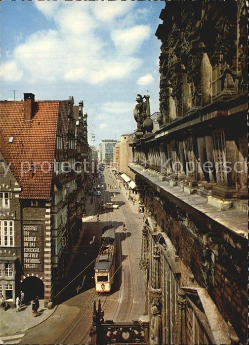 Bremen Obernstrasse Strassenbahn