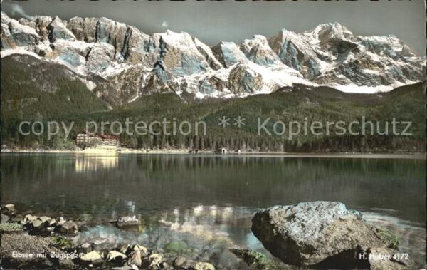 Eibsee Zugspitze