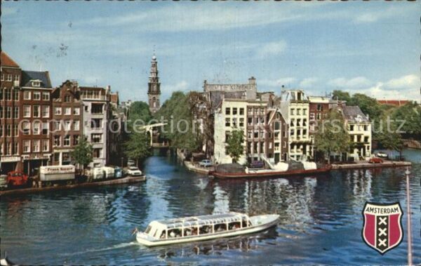 Amsterdam Niederlande Binnen Amstel Groenburgwal