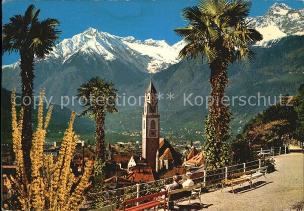 Meran Merano Tappeiner Weg Zielspitze