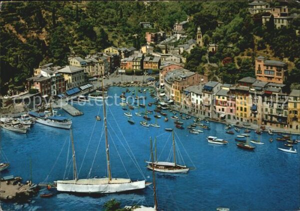 Portofino Liguria Hafen Ansicht