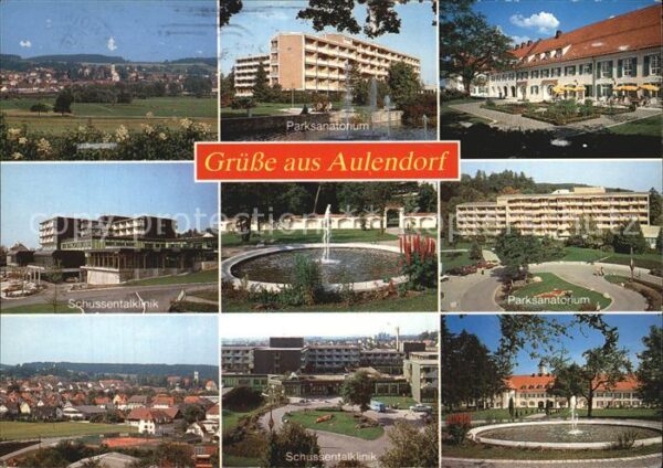 Aulendorf Parksanatorium Schussentalklinik