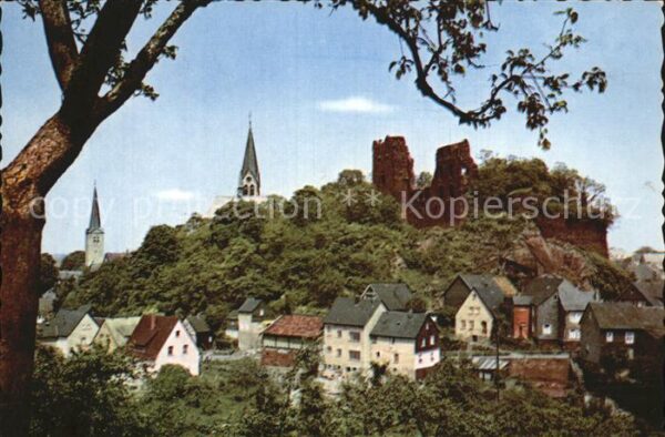 Kastellaun Hunsrueck Ruine Ansicht