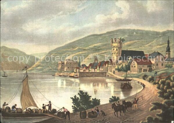 Ruedesheim Rhein Weinbrennerei Asbach Uralt