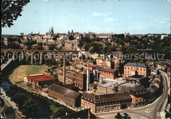 LUXEMBOURG  Luxemburg Panorama Ansicht