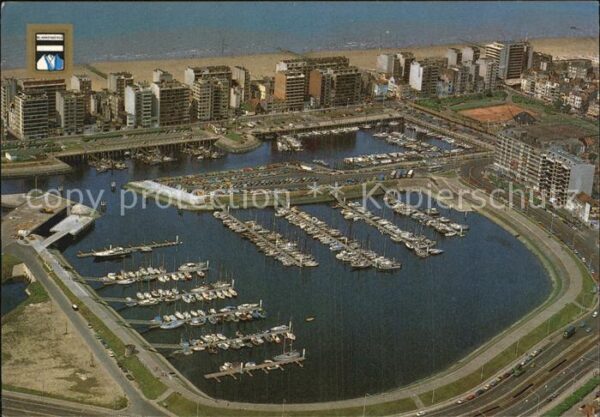 Blankenberge Hafen Luftbild