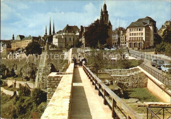 LUXEMBOURG  Luxemburg Felsen Bock