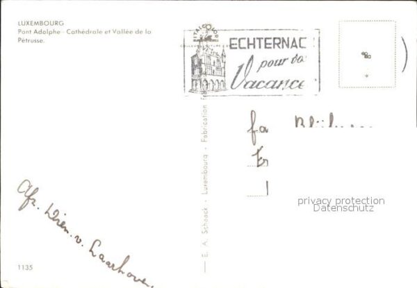 LUXEMBOURG  Luxemburg Pont Adolphe Kathedrale Tal Petrusse – Bild 2