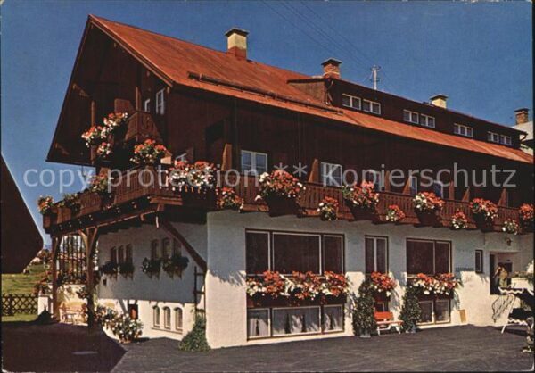 Fischen Allgaeu Gästehaus Benedikt Waibel