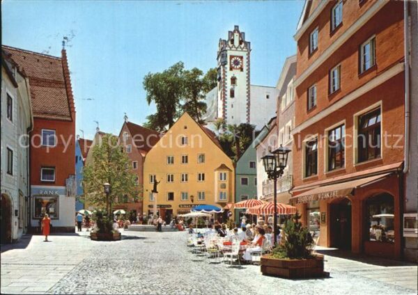 Fuessen Allgaeu Reichenstraße Hohes Schloß