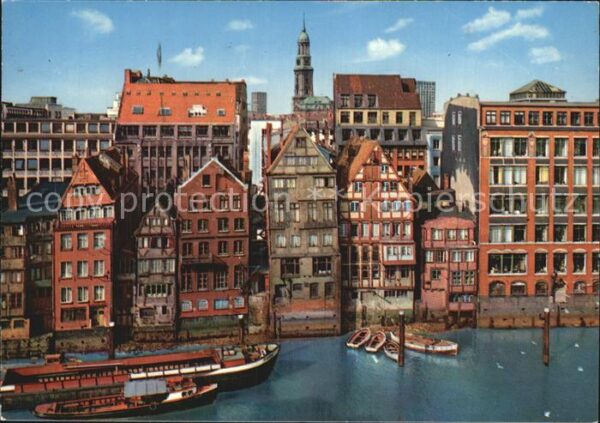 Hamburg Nicolaifleet Alte Häuser