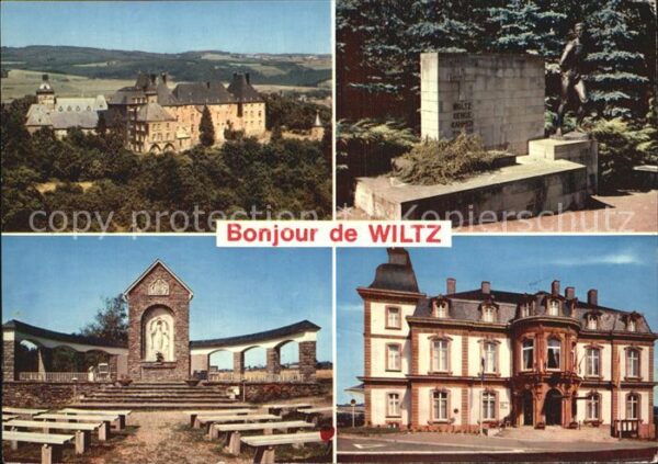 Wiltz Luxembourg Schloss Monument Rathaus Notre Dame