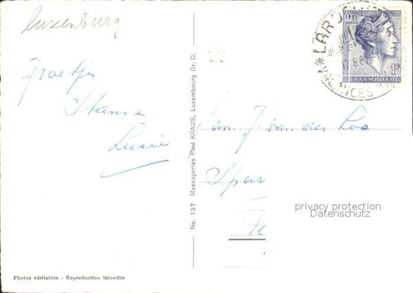 Larochette Luxembourg Burg Stadtansichen – Bild 2