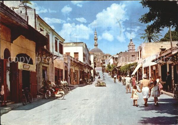 Rhodos Rhodes Aegaeis Altstadt