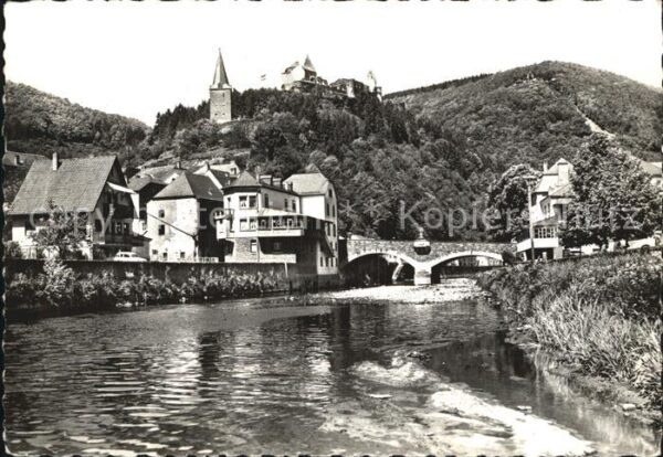Vianden Brücke Our Schloss