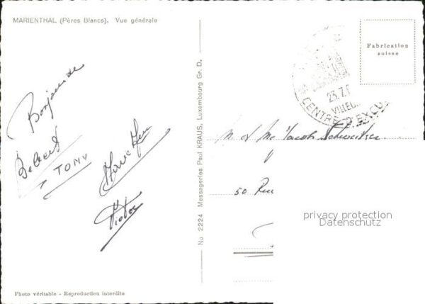 Marienthal Mersch Kloster Luftbild – Bild 2