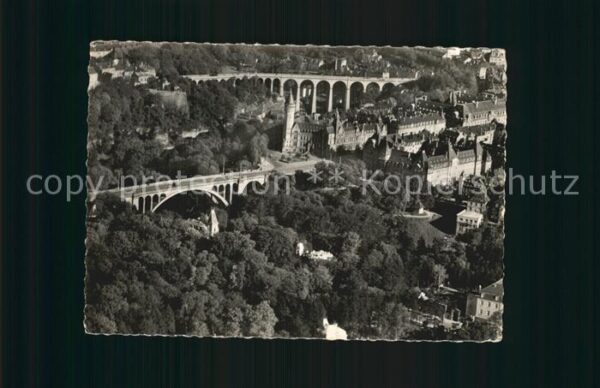 LUXEMBOURG  Luxemburg Luftaufnahme