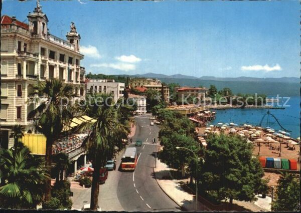 Opatija Abbazia Strand Promenade